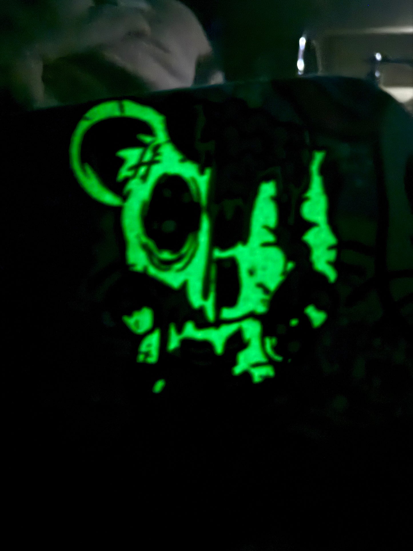 Kawaii AF Hamster Tee (Glow in the dark element)